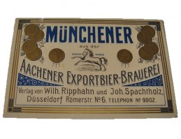 Aachener Export Bier etiket 83709